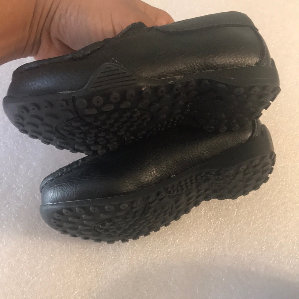 Children’s place loafers black -6  & plaid hat - Picture 15 of 16